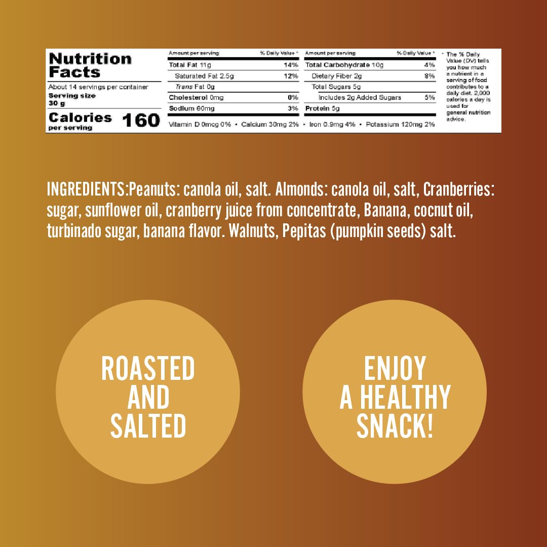 Germack® - High Energy Trail Mix (15.5oz Jar)