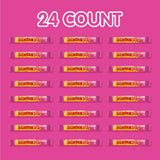 STARBURST FaveREDS Chewy Candy Bulk Pack, 24 Full Size Packs, Red Candy Bulk Box
