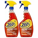 Zep Heavy-Duty Citrus Degreaser and Cleaner - 24 oz (Case of 2) ECZUCIT242 - Restaurant Grade, Removes Oil, Grease, Adhesive, and Kitchen Soil on