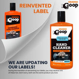 GOOP Orange Liquid Multi-Purpose Waterless Hand Cleaner - 16 oz Flip-Top Bottle (Pack of 2)