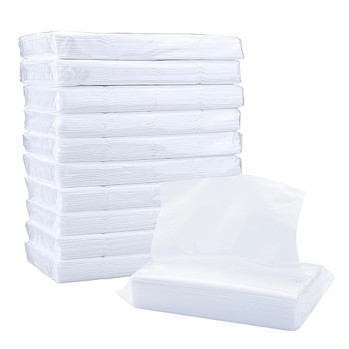 Car Tissue Refill, 3-Ply Disposable Facial Tissues for Car Sun Visor, Paper Napkin Holder, Nice Tissue for Sun Visor Box, Car Travel Tissues, Soft