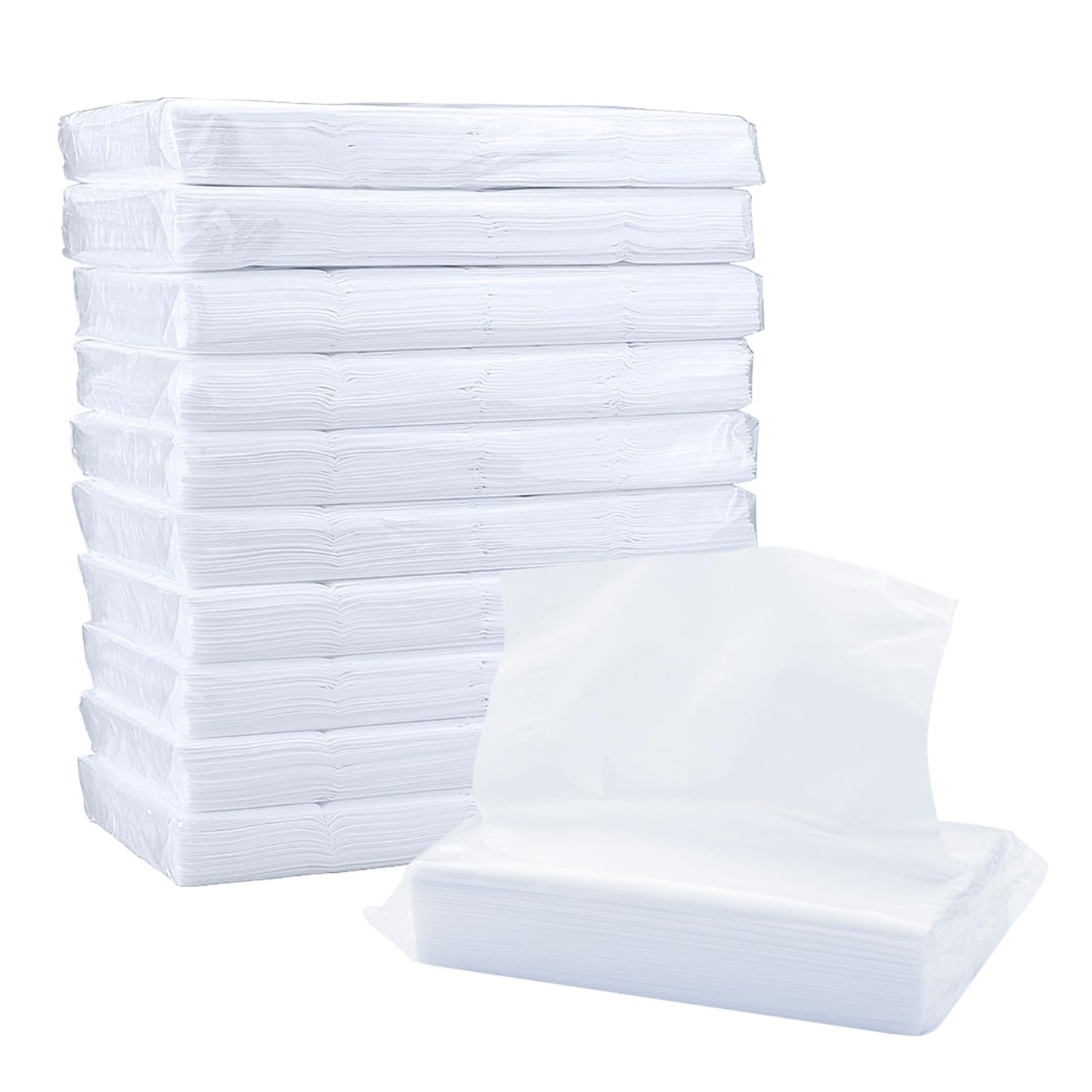 Car Tissue Refill, 3-Ply Disposable Facial Tissues for Car Sun Visor, Paper Napkin Holder, Nice Tissue for Sun Visor Box, Car Travel Tissues, Soft