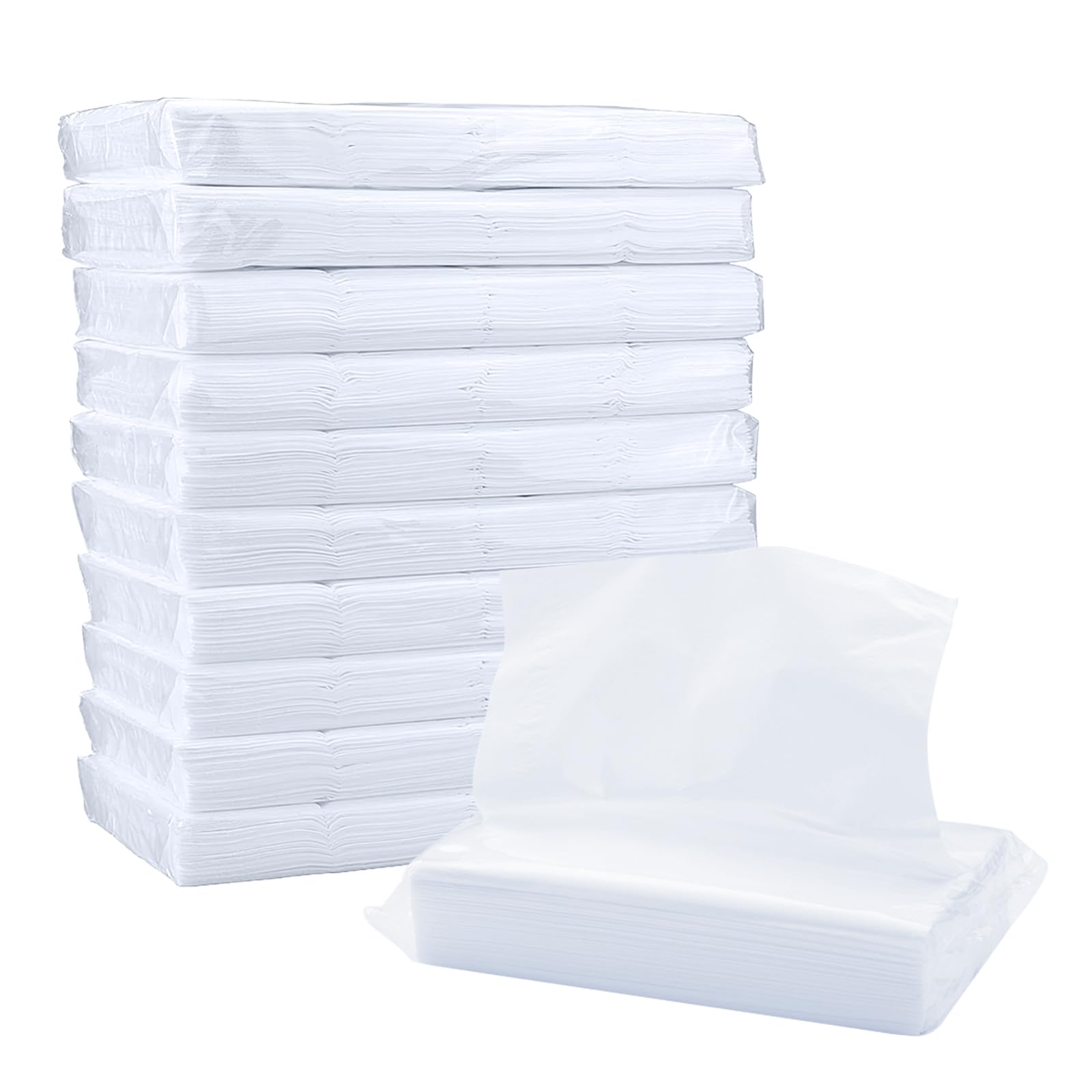 Car Tissue Refill, 3-Ply Disposable Facial Tissues for Car Sun Visor, Paper Napkin Holder, Nice Tissue for Sun Visor Box, Car Travel Tissues, Soft