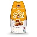 SweetLeaf Sweet Drops - Flavored Stevia Liquid Sweetener, Stevia Extract, Zero Calories, Gluten Free, Keto Friendly, Non GMO, Natural Flavors, Sugar Alternative - Caramel, 1.7 Fl Oz (Pack of 1)