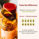 Redbloom Gut-Healthy Chili Crisp - Premium Chili Oil, No Seed Oils, Low-Fodmap, Vegan, Crunchy Hot Sauce, Good on Everything, 6oz (Pack of 1) - Hot