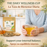 Hierba del Sapo Mexican Herbal Tea - 24 Premium Tea Bags (2000mg per Bag) - Authentic 100% Natural Mexican Thistle (Eryngium heterophyllum)