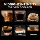 Luxury Dark Roast - 162mg Caffeine, Hot or Iced Craft Instant Coffees, Cold Brew Coffee, Double Shot Espresso, 12 Counts, 100% Arabica, Sugar Free, No