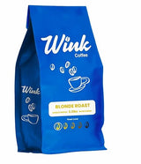 Wink Coffee Blonde Roast Whole Bean Coffee, 2.2 lb Bag, Light Roast Coffee Beans, 100% Arabica, Single Origin, Gourmet, Small-Batch, Smooth