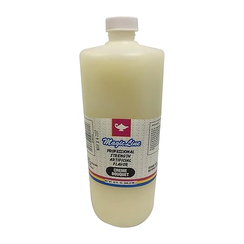 Parrish Magic Line Creme Bouquet Flavoring Oil for Baking - Premium Baking Extract Replaces Vanilla Flavor Extracts (32 oz)