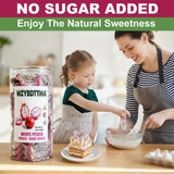 Soft-Dried White Dragon Fruit Slices | Unsweetened, Pure Fruit | Perfect for Yogurt, Cereal, Tea,Cocktails & Desserts | Resealable Jar (250g)
