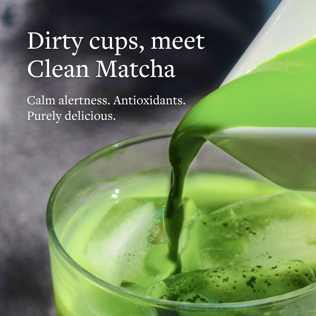 CLEAN Matcha - Ceremonial-Grade Matcha Green Tea Powder