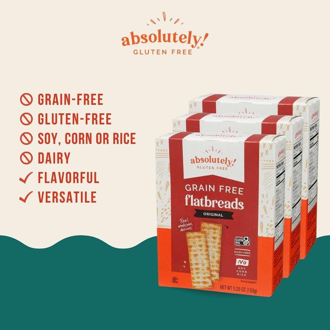 Absolutely Gluten Free Original Flatbread, 5.29-Ounce (3-Pack)