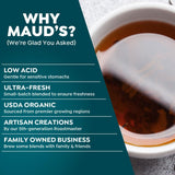 Maud's 9 Blend Organic Tea Pods Variety Pack, 48 ct, 9 Assorted Flavors, Single Serve Pods -100% Gourmet Blended Tea Leaves, Compatible with Keurig K