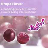 UHA CORORO (Grape / 48g x 6) Japanese Gummy Candy, Gummies (Juicy and Squishy/real fruit juice) kororo