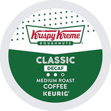 Krispy Kreme Classic Decaf Medium Roast Coffee K-Cups (96 Count)