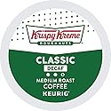 Krispy Kreme Classic Decaf Medium Roast Coffee K-Cups (96 Count)