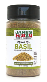Jane's Krazy Seasonings Mixed-Up Basil Seasoning, 5 Ounce