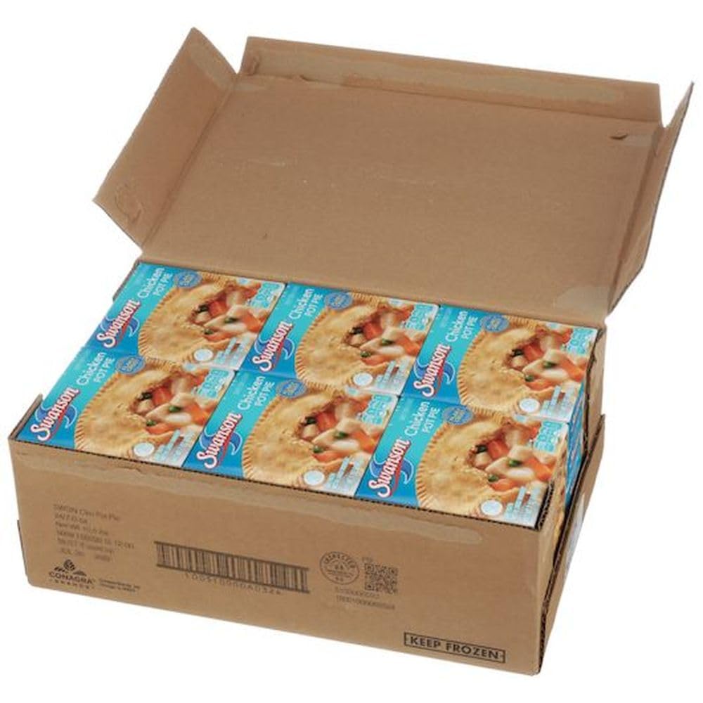 Pinnacle Foods Swason Classic Chicken Pot Pie, 7 Ounce -- 24 per case.