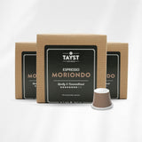 Tayst Espresso Pods, Espresso Moriondo Coffee Capsules, Compatible with Original Nespresso Machine, Sustainable Single Serve, Pack of 30