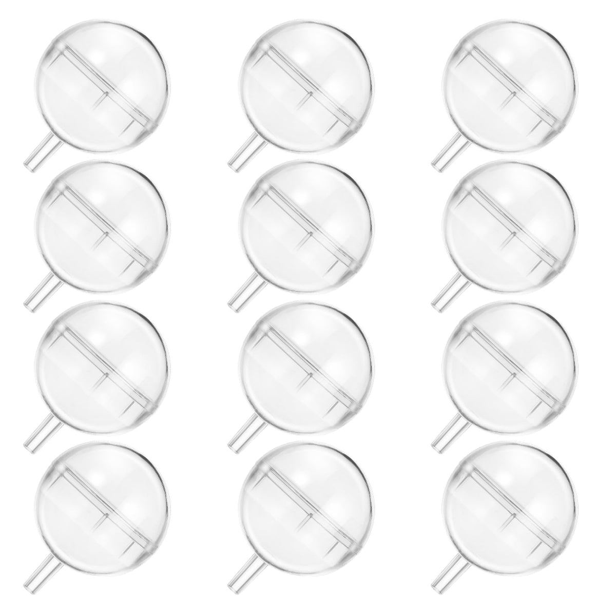 Hemobllo 100pcs Candy Base Holders Lid for Chocolate Bouquets Clear Chocolate Boxes for Valentines Day Floral Arrangements and Packaging Elegant
