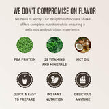 Basecamp Complete Nutrition Shake by Chuck Norris Roundhouse Provisions - Plant-Based Emergency Meal with 18g Protein & 28 Essential Nutrients - Rich