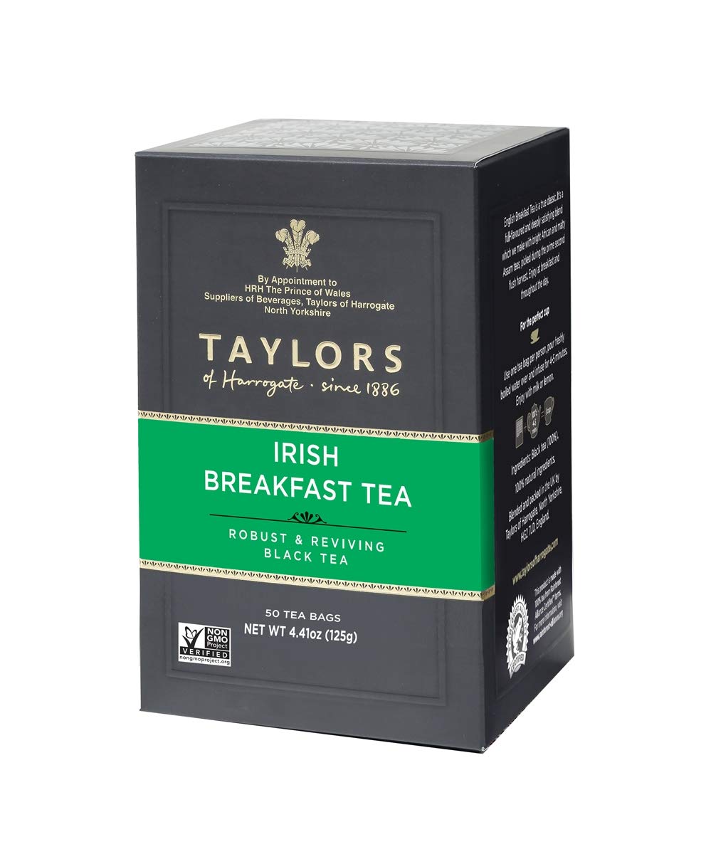 Taylors of Harrogate Irish Breakfast Tea, 50 Count