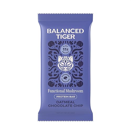 Balanced Tiger Functional Bar Oatmeal Chocolate Chip Sgl, 1.55 Ounce