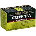 Bigelow Green Tea with Pomegranate, 20-count (Pack of 6)