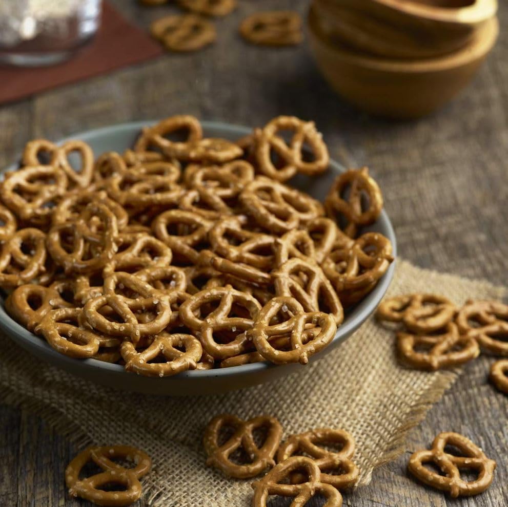 Amazon Grocery, Mini Twist Pretzels, 16 Oz