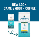 Cameron's Coffee Roasted Ground Coffee Bag, French Roast, 10 Ounce,COMINHKG027209