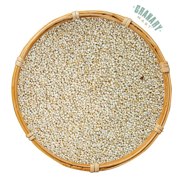 Natural White Quinoa by Granary Mart - Protein-Rich Whole Grain - Wholesome and Nutritious - Rice Alternative - GMO & Gluten Free - Affordable Bulk Rate - 25 lbs. Bulk Bag