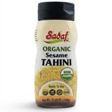 Sadaf Organic Sesame Tahini Squeeze Bottle 12.35 oz - 100% Organic Sesame Paste for Hummus, Dressings & Dips