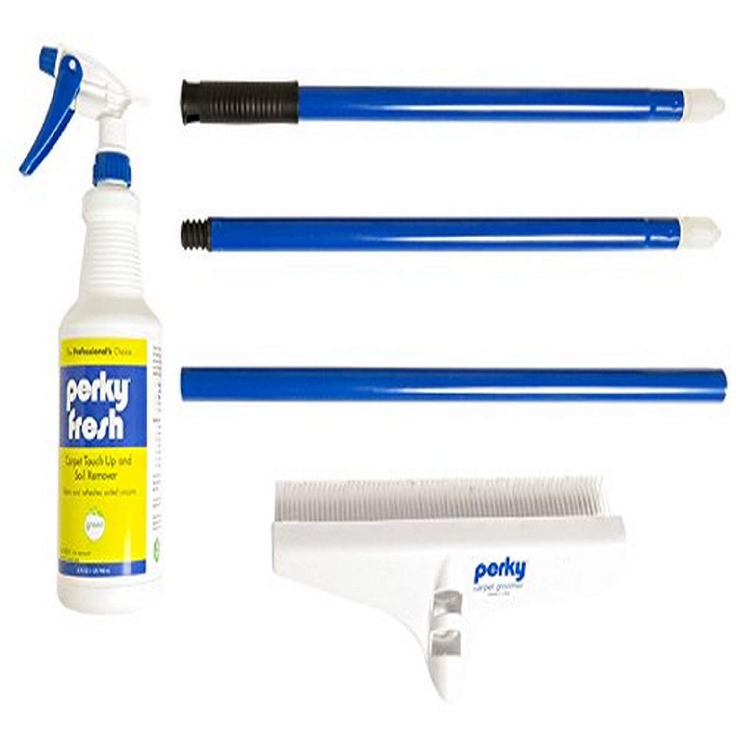 Groom Industries CS39QTRAKE Perky Carpet Rake with Fresh Touch Up & Soil Remover