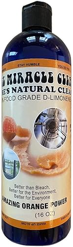 Green Piece® All-Purpose Cleaner (Made in USA) - Orange Miracle Cleaner 16 oz Removes tough stains and adhesives residue with ease 100% D Limonene