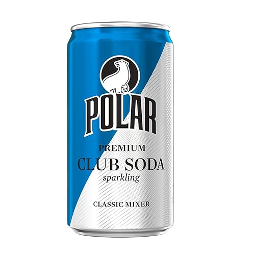 LastFuel. POLAR Club Soda - 24pk 7.5oz Cans | Crisp Refreshment, Perfect Mixer | Ideal for Cocktails and Mocktails