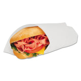 Bagcraft 057012 Grease-Resistant Paper Wrap/Liner 12 x 12 White 1000/Box 5 Boxes/Carton