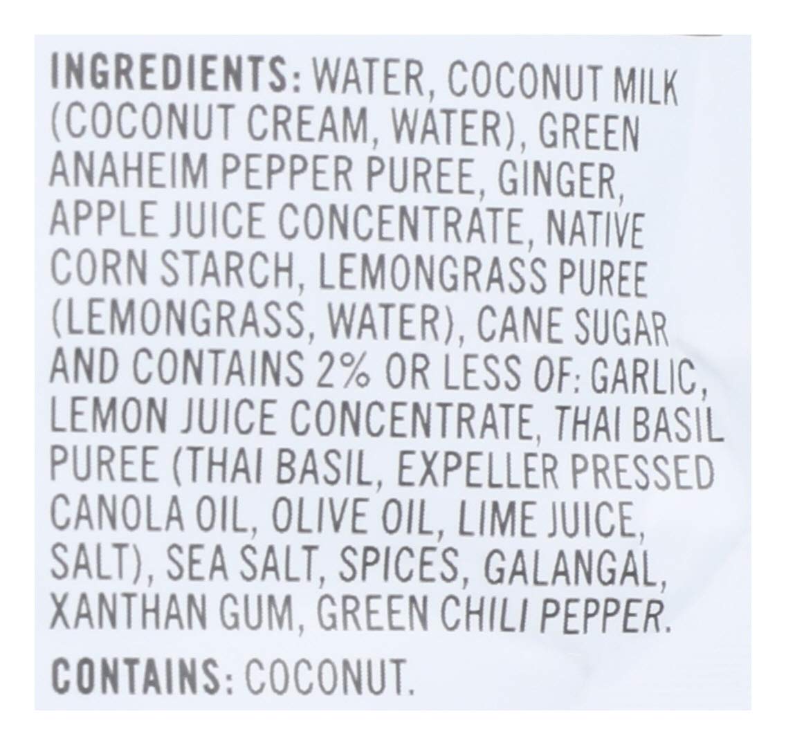 Saffron Road Lemongrass Basil Simmer Sauce, 7oz - Non-GMO, Gluten Free, Halal, Kosher