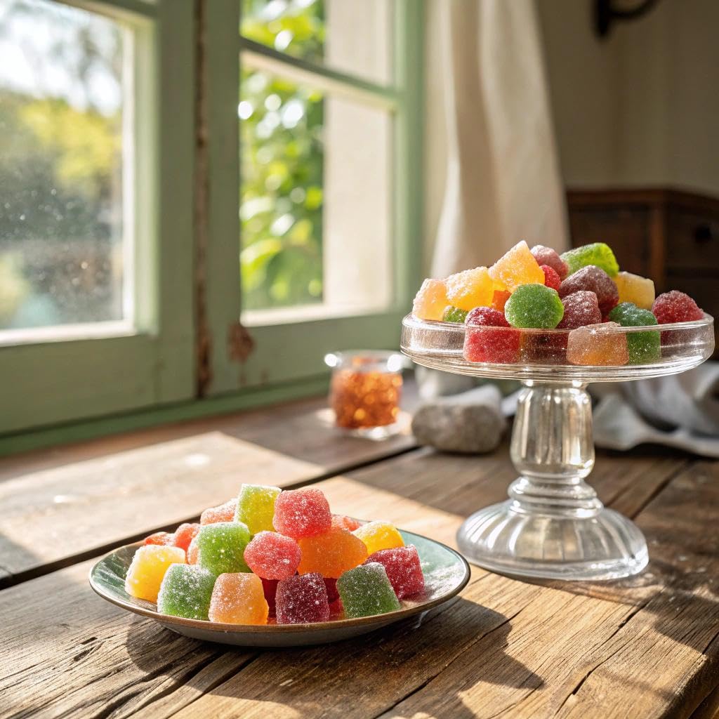 Cambie Sugar Free Gummies - 1 lb of Individually Wrapped Sugar Free Candy, Assorted Fruit Flavors, Diabetic Friendly, Keto, Low Carb, Vegan, Natural