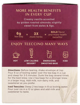 Teeccino Vanilla Nut Herbal Tea - Rich & Roasted Herbal Tea That’s Caffeine Free & Prebiotic For Natural Energy, 10 Tea Bags