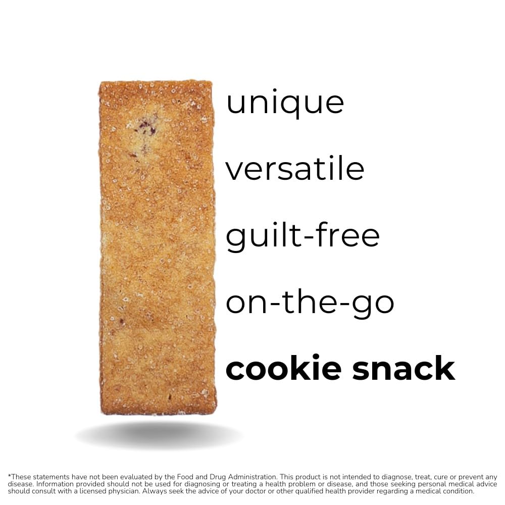 The Panza Fig Gourmet Cookie Snack Thin & Crispy | Organic, Non-GMO, 100% Natural Ingredients | Signature Pouch 3.0 oz