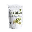 Iyasa Holistics Organic Lemongrass 4 oz - USDA Certified Lemongrass Tea Loose Leaf Cuts, Caffeine Free Tea - East Indian Malabar Grass For Cooking