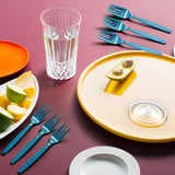 Fun Express - Royal Blue Plastic Forks (50 Pc) - Party Supplies - Solid Tableware - Cutlery - 50 Pieces