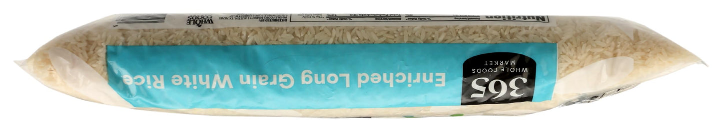 365 by Whole Foods Market, Enriched Long Grain White Rice, 80 Ounce