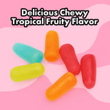 Mike and Ike Tropical Typhoon Candy, 4 Pack of Candy Boxes 0.78OZ Each, Ideal Mike and Ike Candy for Your Favorite Films, Perfect Candy for Sharing