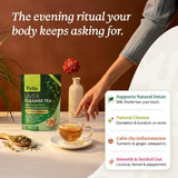 Liver Cleanse Tea - 10-Herb Formula with Milk Thistle Dandelion Burdock Turmeric Ginger Nettle Leaves Peppermint Lemongrass Licorice & Fennel - Vegan