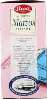 Streit's Passover Matzos Kosher For Passover 16 oz. Pack of 6.6