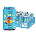 De La Calle Tepache - Tropical Ponche - Modern Mexican Soda - Craft Fermented Pineapple Sparkling Beverage - Certified Organic, Non-Alcoholic, Healthy