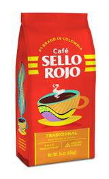 Sello Rojo Tradicional Medium Roast Ground Coffee, 16 oz