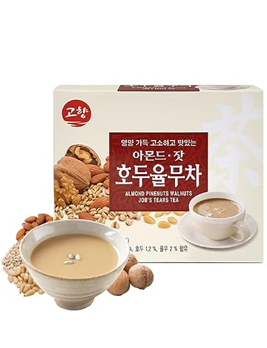 Adderenity KOREAN Traditional Tea Almond Pinenuts Walnuts Job's Tears Tea (18g x 15 Tea Bags) - GOHYANG