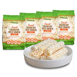 Jayone Crunchy Rice Cake Roll Snacks, Original Rice Cakes, Gluten Free, Vegan, Healthy Snacks for Adults and Kids, Simple Ingredients, No Artificial